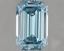 1.03 Ct. Fancy Intense Blue Emerald Lab Grown Diamond