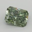2.33 Ct. Fancy Vivid  Green Radiant Lab Grown Diamond