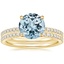 18K Yellow Gold Luxe Ballad Perfect Fit Diamond Bridal Set