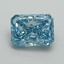 2.01 Ct. Fancy Vivid Blue Radiant Lab Grown Diamond