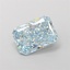 1.78 Ct. Fancy Intense  Blue Radiant Lab Grown Diamond