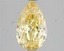 2.50 Ct. Fancy Vivid Yellow Pear Lab Grown Diamond