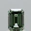 1.13 Ct. Fancy Vivid Green Emerald Lab Grown Diamond