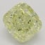 5.01 Ct. Fancy Yellow Cushion Diamond