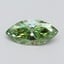 1.02 Ct. Fancy Vivid Green Marquise Lab Grown Diamond