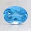 8x6mm Swiss Blue Oval Topaz