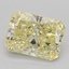 2.03 Ct. Fancy Intense Yellow Radiant Lab Grown Diamond