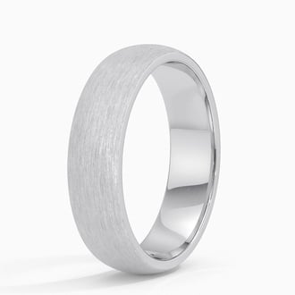 5.5mm Matte Comfort Fit Wedding Ring