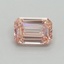 1.02 Ct. Fancy Intense Pink Emerald Lab Grown Diamond