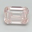 4.29 Ct. Fancy Intense Pink Emerald Lab Grown Diamond