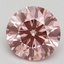 1.80 Ct. Fancy Intense Pink Round Lab Grown Diamond