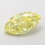2.64 Ct. Fancy Yellow Marquise Lab Grown Diamond