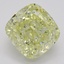 2.02 Ct. Fancy Yellow Cushion Diamond