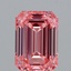 2.03 Ct. Fancy Vivid Pink Emerald Lab Grown Diamond