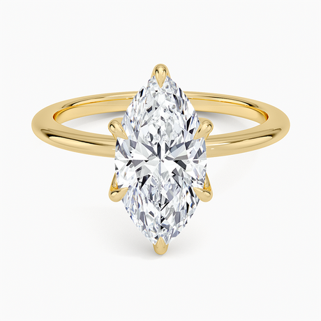 18K Yellow Gold Petite Esme 1.5mm Ring