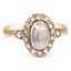 Art Deco Moonstone Vintage Ring