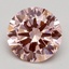 1.56 Ct. Fancy Intense Pink Round Lab Grown Diamond