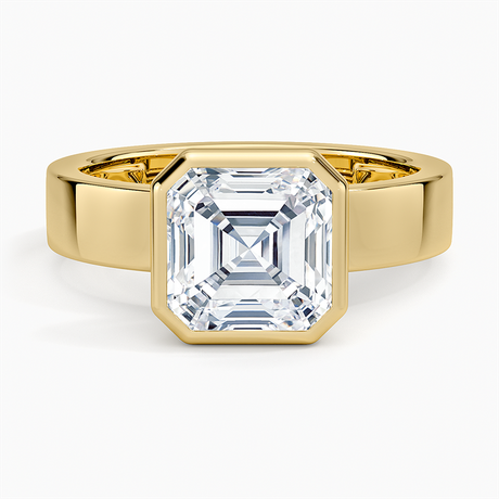Peyton Bezel Diamond Solitaire Ring