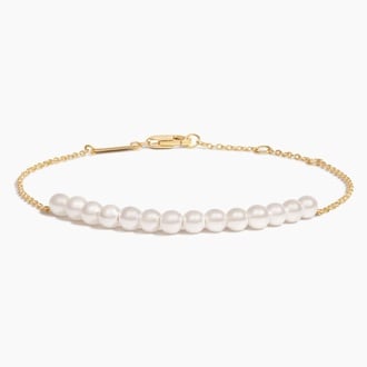 1/3 Coverage Freshwater Cultured Pearl Bracelet (4mm)