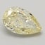 1.19 Ct. Fancy Intense Yellow Pear Lab Grown Diamond
