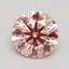 2.04 Ct. Fancy Intense Pink Round Lab Grown Diamond