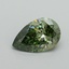 1.29 Ct. Fancy Vivid Green Pear Lab Grown Diamond