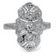 Edwardian Diamond Cocktail Ring