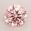 3.20 Ct. Fancy Intense Pink Round Lab Grown Diamond