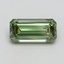 2.04 Ct. Fancy Vivid Green Emerald Lab Grown Diamond