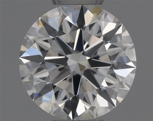 Round diamond — real photo