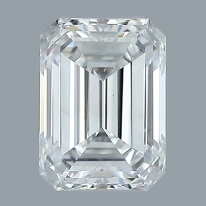 Emerald diamond — real photo