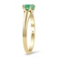 The Rhio  Ring, smalltop view on a hand
