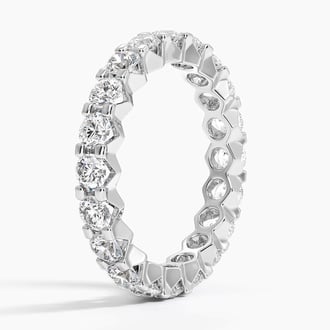 Precision-Set Eternity Diamond Ring (2 ct. tw.) in 18K White Gold