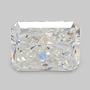 Radiant diamond — real photo