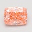 2.54 Ct. Fancy Vivid Pink Cushion Lab Grown Diamond