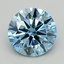 1.00 Ct. Fancy Vivid  Blue Round Lab Grown Diamond