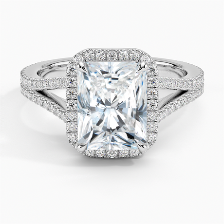 Fortuna Halo Diamond Ring - Brilliant Earth