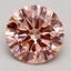 2.50 Ct. Fancy Intense Pink Round Lab Grown Diamond