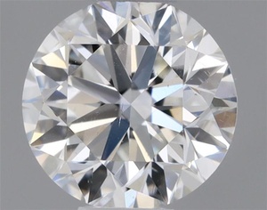 Round diamond — real photo
