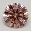 2.21 Ct. Fancy Intense Pink Round Lab Grown Diamond