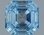 1.01 Ct. Fancy Vivid Blue Asscher Lab Grown Diamond
