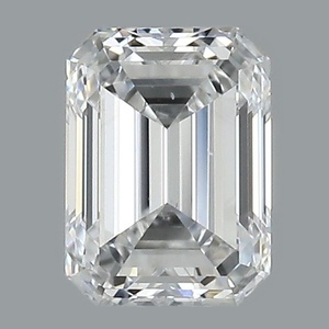 Emerald diamond — real photo