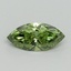 1.00 Ct. Fancy Vivid Green Marquise Lab Grown Diamond