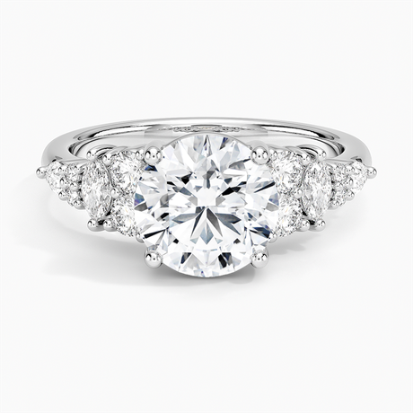Platinum Jacqueline Diamond Ring