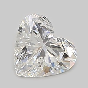 Heart diamond — real photo