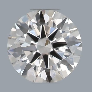 Round diamond — real photo