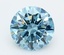 5.02 Ct. Fancy Vivid  Blue Round Lab Grown Diamond