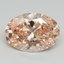 2.07 Ct. Fancy Intense Pink Oval Lab Grown Diamond