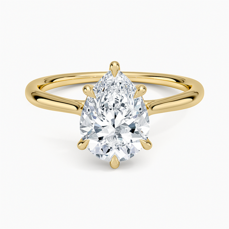 Freesia Cathedral Solitaire Ring