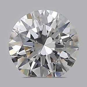 Round diamond — real photo